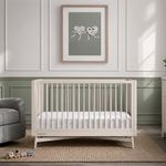 Cuna Dylan Convertible 4 en 1 de 140 x 76 x 95 cm Color Beige Suave