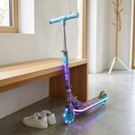Monopatín Infantil Plegable con Diseño de Demon Hunters y Luces LED
