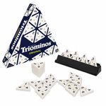Juego de Mesa Triominos Original con 56 Fichas y 4 Soportes