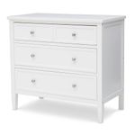 Gavetero Epic con 5 Gavetas y Cambiador Integrado de 110 x 50 x 95 cm Color Blanco