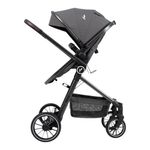 Travel System Mike 3 en 1 con Moisés, Portabebé y Capota Color Gris