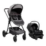 Travel System Mike 3 en 1 con Moisés, Portabebé y Capota Color Gris