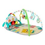 Gimnasio Interactivo Groovin Kicks Tropical Safari 4 en 1 con Piano para Bebé Multicolor