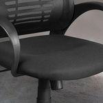 Silla Ejecutiva Ergonómica Negra con Reposabrazos