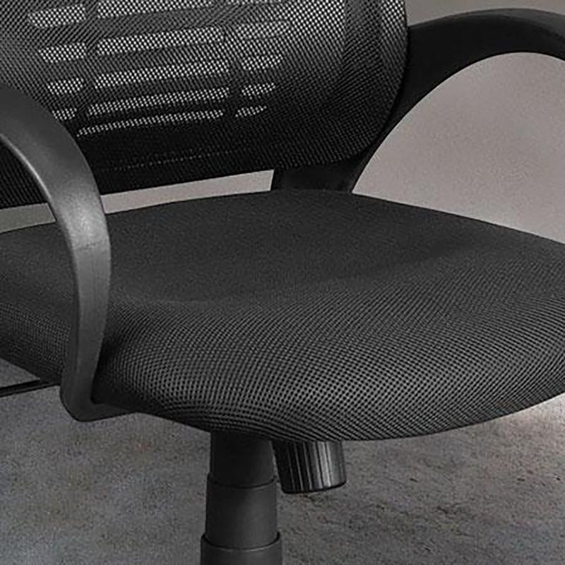 Silla Ejecutiva Ergonómica Negra con Reposabrazos