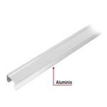 Riel Superior JJ de Aluminio para Puerta Corrediza 200 cm