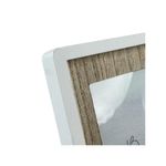 Marco para Foto con Acabado Tipo Madera para Fotografía de 5 x 7 plg Color Blanco