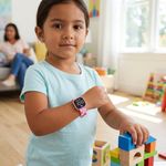Reloj Infantil Digital LED con Diseño de Peppa Pig Color Rosado