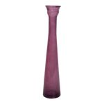 Candelero para Vela Diseño Alto Decorativo para Mesa y Hogar Color Fucsia