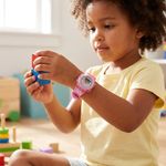 Reloj Infantil Digital con Diseño de Personajes de Peppa Pig Color Rosado