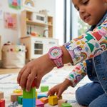 Reloj Infantil Digital con Diseño de Personajes de Peppa Pig Color Rosado