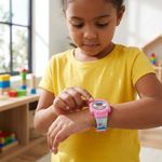 Reloj Infantil Digital con Diseño de Peppa Pig Color Celeste