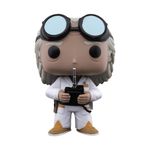 Funko Pop Doc Brown de Volver al Futuro Coleccionable de Vinilo #50