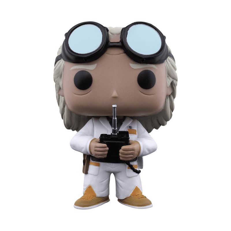 Funko Pop Doc Brown de Volver al Futuro Coleccionable de Vinilo #50