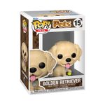 Funko Pop Pets Golden Retriever Coleccionable de Vinilo #15