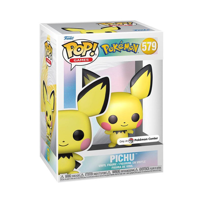 Funko Pop Pichu Acabado Perlado Coleccionable de Vinilo #579