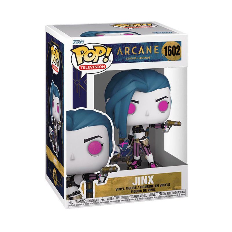 Funko Pop Jinx con Armas Edición Arcane Coleccionable de Vinilo #1602