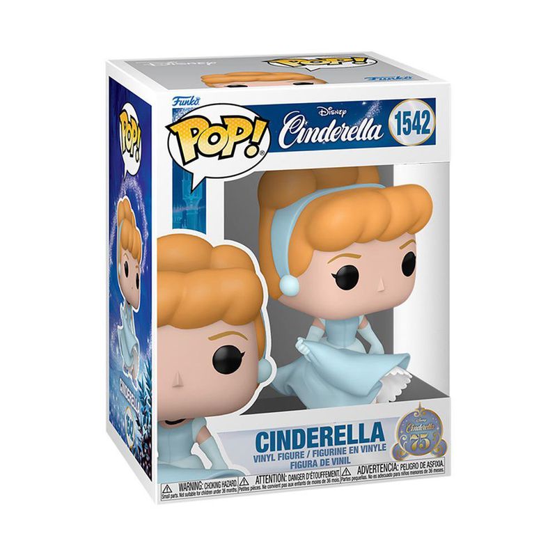 Funko Pop Cenicienta Edición 75 Aniversario Coleccionable de Vinilo #1542