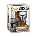 Funko Pop Mandalorian Volando con Grogu Bobble-Head Coleccionable de Vinilo #402