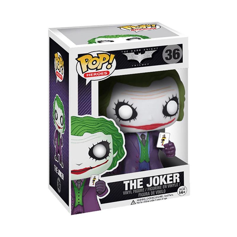Funko Pop Heroes The Dark Knight The Joker Coleccionable de Vinilo #36