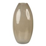 Florero Decorativo Ovalado 29 cm Color Crema