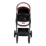 Travel System Mike 3 en 1 Rosado con Carruaje, Asiento Reversible y Portabebé