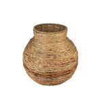 Florero Decorativo de Fibra 40 cm Color Natural