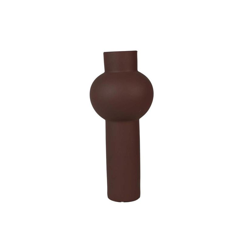 Florero Decorativo con Esfera 40 cm Color Café