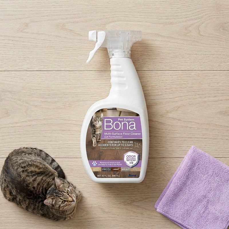Limpiador en Spray para Piso con Tecnología Enzimática para Gatos 946 Ml