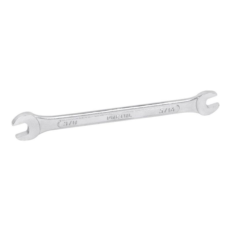 Llave Española con Doble Boca Satinada de 5/16 x 3/8 plg en Acero