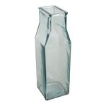 Jarrón Decorativo Geométrico Transparente