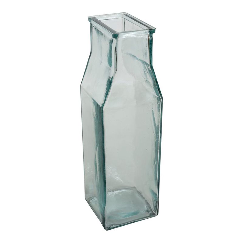 Jarrón Decorativo Geométrico Transparente
