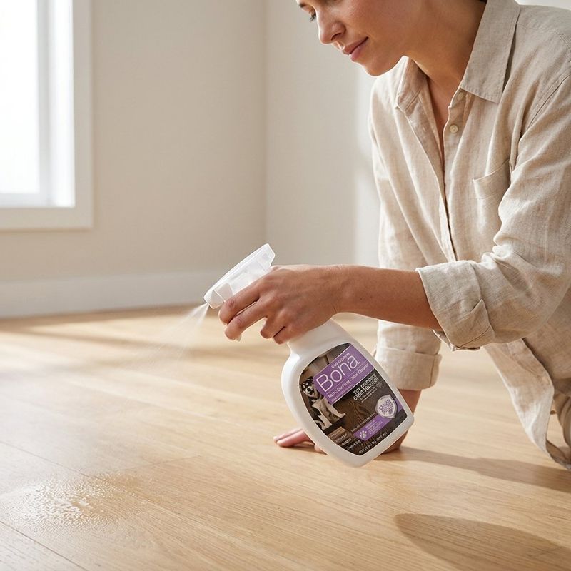 Limpiador en Espray para Piso con Oxy Power Fórmula para Hogar con Perros 650 Ml