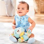 Peluche Colgable Diseño Oso con Mordedor y Estimulación Sensorial para Bebé