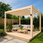 Madera Tratada de 3 x 4 Plg y Largo de 12 Pies