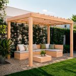 Madera Tratada de 3 x 3 Plg y Largo de 10 Pies