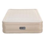 Colchón Inflable Queen Fortech 220V con Bomba Eléctrica Integrada Gris