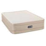 Colchón Inflable Queen Fortech 220V con Bomba Eléctrica Integrada Gris