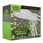 Kit ETB de Pokémon TCG Mega Evolution Perfect Order con 11 Sobres y Carta Promocional en Inglés