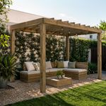 Madera Tratada de 2 x 2 Plg y Largo de 10 Pies