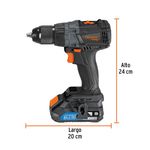 Taladro Inalámbrico 20 V 1/2 Plg - Truper Max