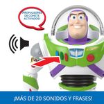 Figura de Acción Toy Story Buzz Lightyear Rocket Rescue con Cohete y Sonidos 12 Plg
