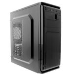 Case Torre ATX/Micro-ATX con Fuente de Poder 600W Negro