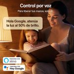 Set de 4 Bombillos Inteligentes Wi-Fi RGB E27 8.7W Multicolor Tapo L530E