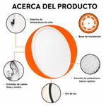 Plafón LED Tenjo 36W CCT Blanco Tecnolite con Luz Ajustable