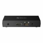 TV Box Android 4K con Wi-Fi Bluetooth y Control Remoto Negro Steren