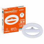 Plafón LED Circular E27 38W Luz de Día Blanco Tecnolite