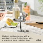 Destapador de Botellas Rodeo Buddy Color Cromo