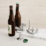 Destapador de Botellas Rodeo Buddy Color Cromo