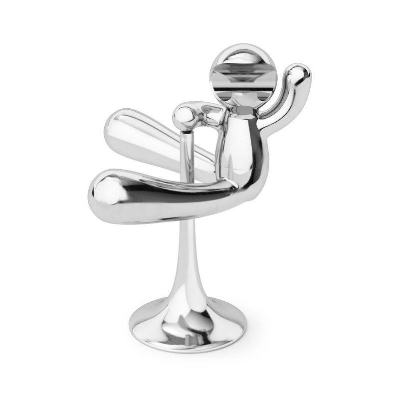 Destapador de Botellas Rodeo Buddy Color Cromo